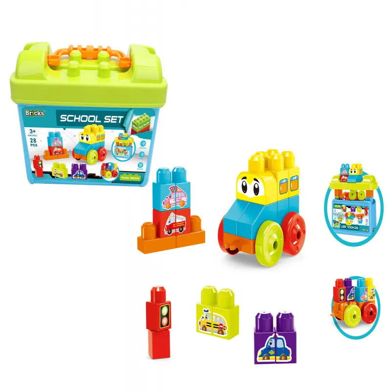 Brix 45-Piece Car Building Kit - Ksa Shopping Saudi Arabia