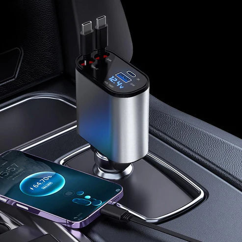 4 in 1 Retractable Charger - Ksa Shopping Saudi Arabia