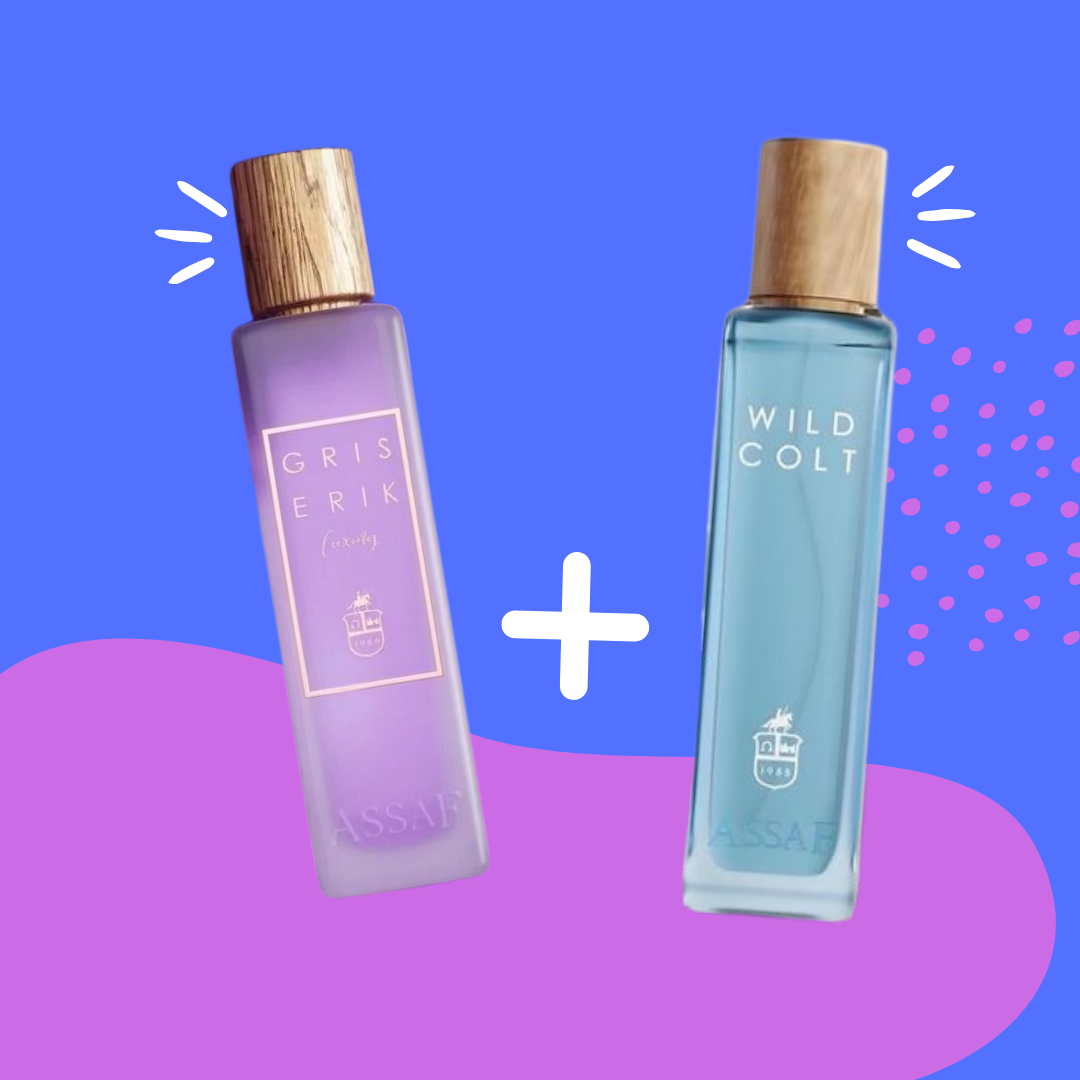 Assaf Wild Colt + Gris Erik Perfume Set - Ksa Shopping Saudi Arabia