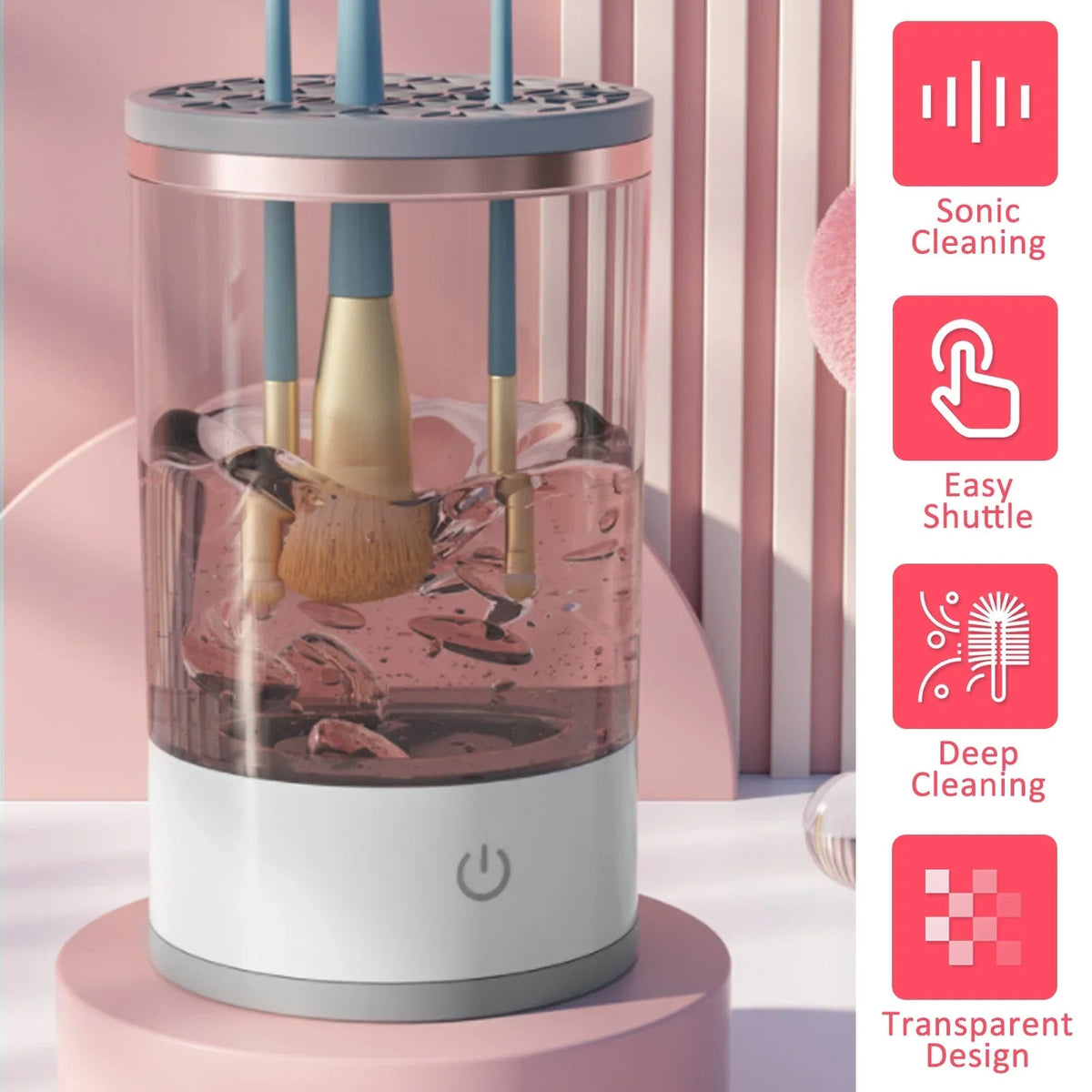 Automatic Multi Brush Cleaner - Ksa Shopping Saudi Arabia