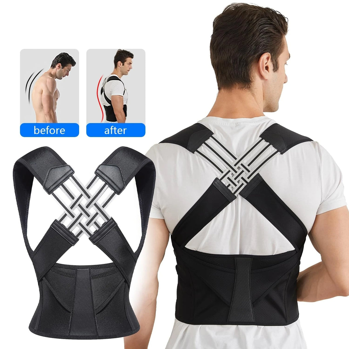 Adjustable Back Posture Belt - Ksa Shopping Saudi Arabia