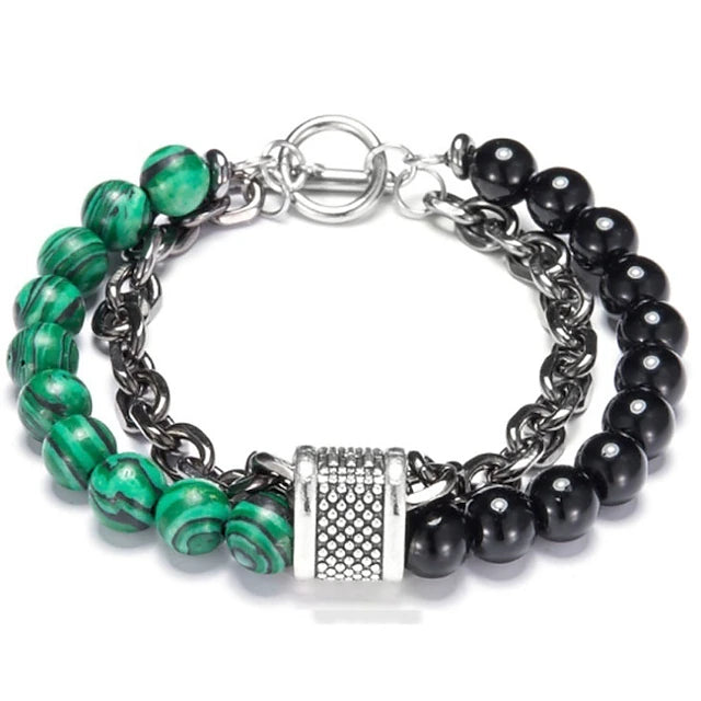 Beaded Chain Bracelet for Men & Women - Ksa Shopping Saudi Arabia