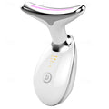 LED Neck Face Beauty Device Facial Massager - Ksa Shopping Saudi Arabia