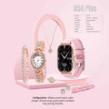 A58 Plus 6 IN 1 Smartwatch Set - Ksa Shopping Saudi Arabia
