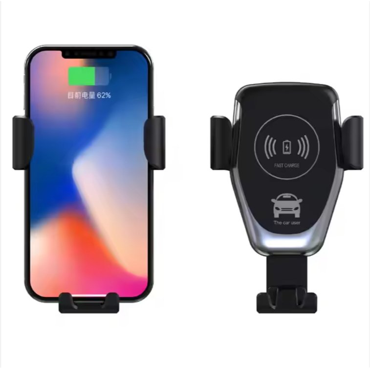 Auto Clamping Wireless Car Charger - Ksa Shopping Saudi Arabia